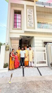 Griha Pravesh (housewarming) of Shri Bharat Joshi Ji, Haldwani